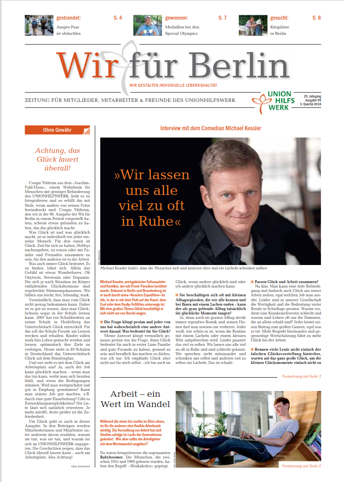 WIR für Berlin, Ausgabe 99